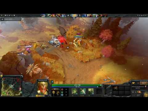 Jungling windranger (with Drow aura) 25 min maelstorm + aghanims+ midas + phase boots