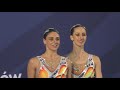 Artistic Swimming Duet Technical 2023 Italy