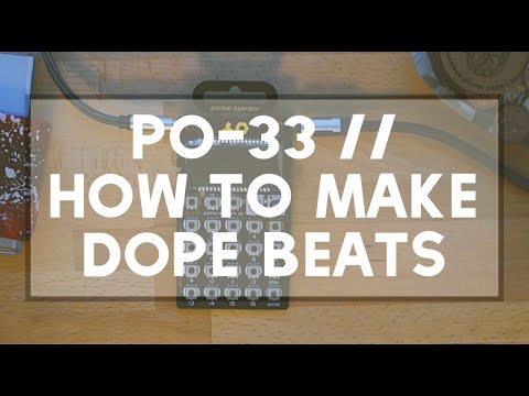 PO-33 KO! How to Make Full Beats with the Pocket Operator (with a broken screen)