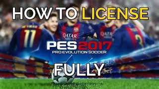PES 2017: How to Install Official Team Names Kits 