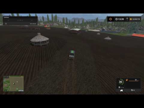 Farming Simulator 17 Racing Track Building fields 5  9  and 13  on Goldcrest Valley