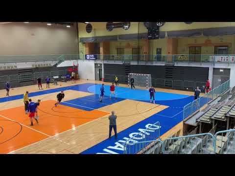 HANDBALL TACTIC BOARD: SSE with 3 balls; 3vs2