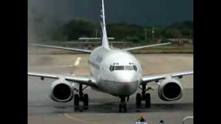 preview picture of video 'Vuelo inaugural de Copa Airlines en Valencia, Venezuela'