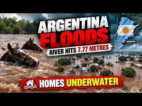 Argentina Floods: Paraná River Hits 7.77 Metres as Homes Submerge, More Rises Feared | World