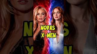 SADIE SINK E SAMARA WEAVING AS NOVAS X-MEN DA MARVEL!