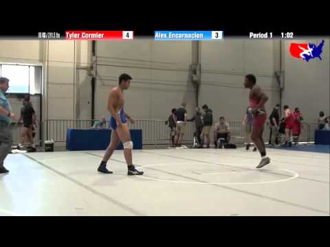 Tyler Cormier vs. Alex Encarnacion at 2013 Junior Nationals - FILA - FS