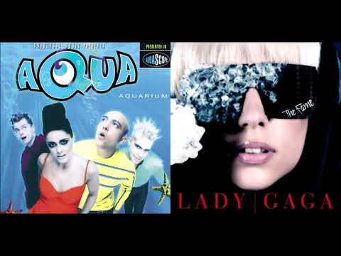 Aqua X Lady Gaga - Just Dance, Barbie Girl | MASHUP