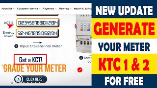 Update Your Prepaid Meter with TID Rollover | How To Generate KCT For Meter Upgrade
