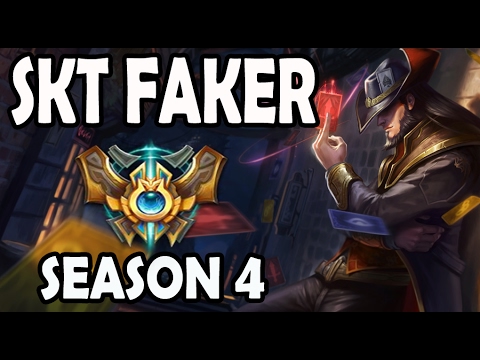 SKT T1 Faker Twisted Fate vs Fizz Mid Lane Ranked Challenger Korea