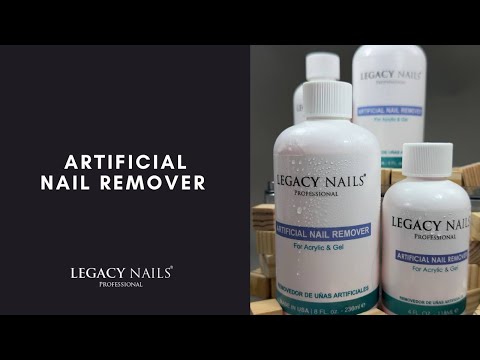 ¡Remueve rápido y eficiente en solo 10 minutos sin dañar las uñas!  LEGACY NAILS