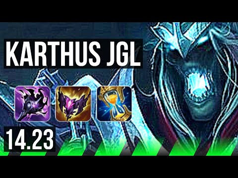 KARTHUS vs GWEN (JGL) | 1200+ games | KR Grandmaster | 14.23