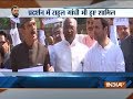 Congress MPs staged protest in Parliament over PNB scam; Rahul Gandhi also present