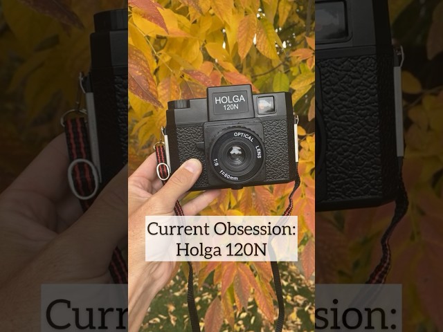 Vídeo relacionado con Anton & HOLGA 120N en un Set con película B+W - Cámara de Culto con Lente de Cristal óptico Rollfim