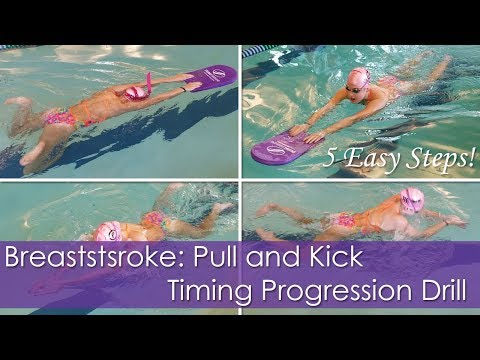Breaststroke Timing Progression Drill in 5 Easy Steps!
