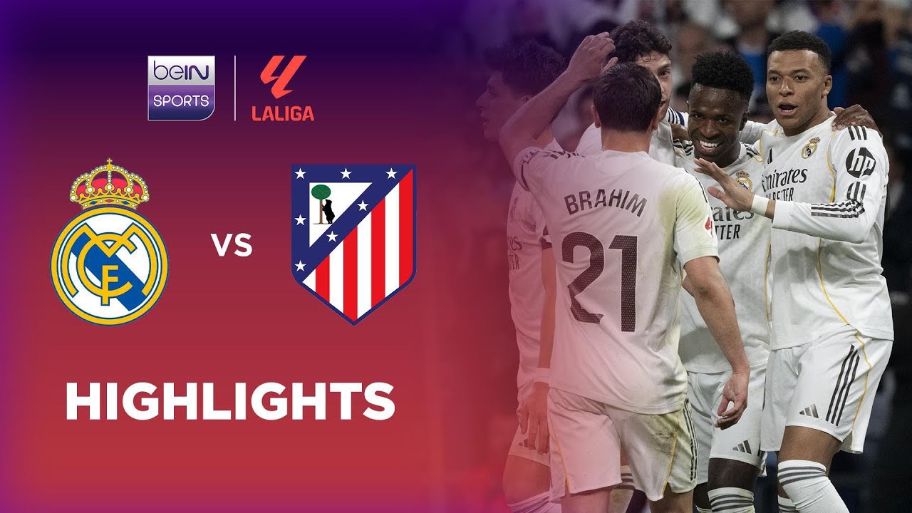 Real Madrid 3-2 Atlético Madrid | LaLiga 25/26 Match Highlights