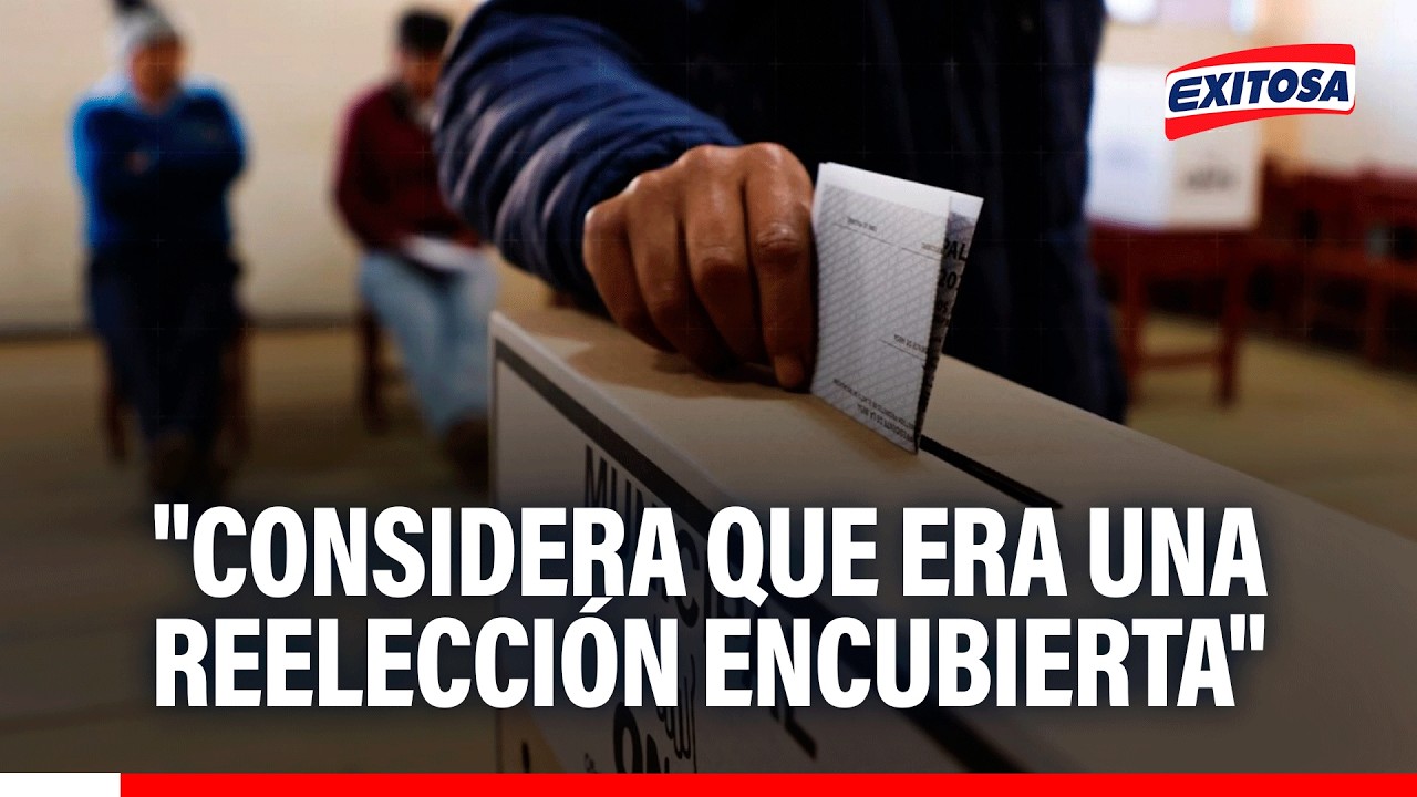 🔴🔵 Experto analiza exclusión de alcalde por presunta “reelección encubierta” en Morropón