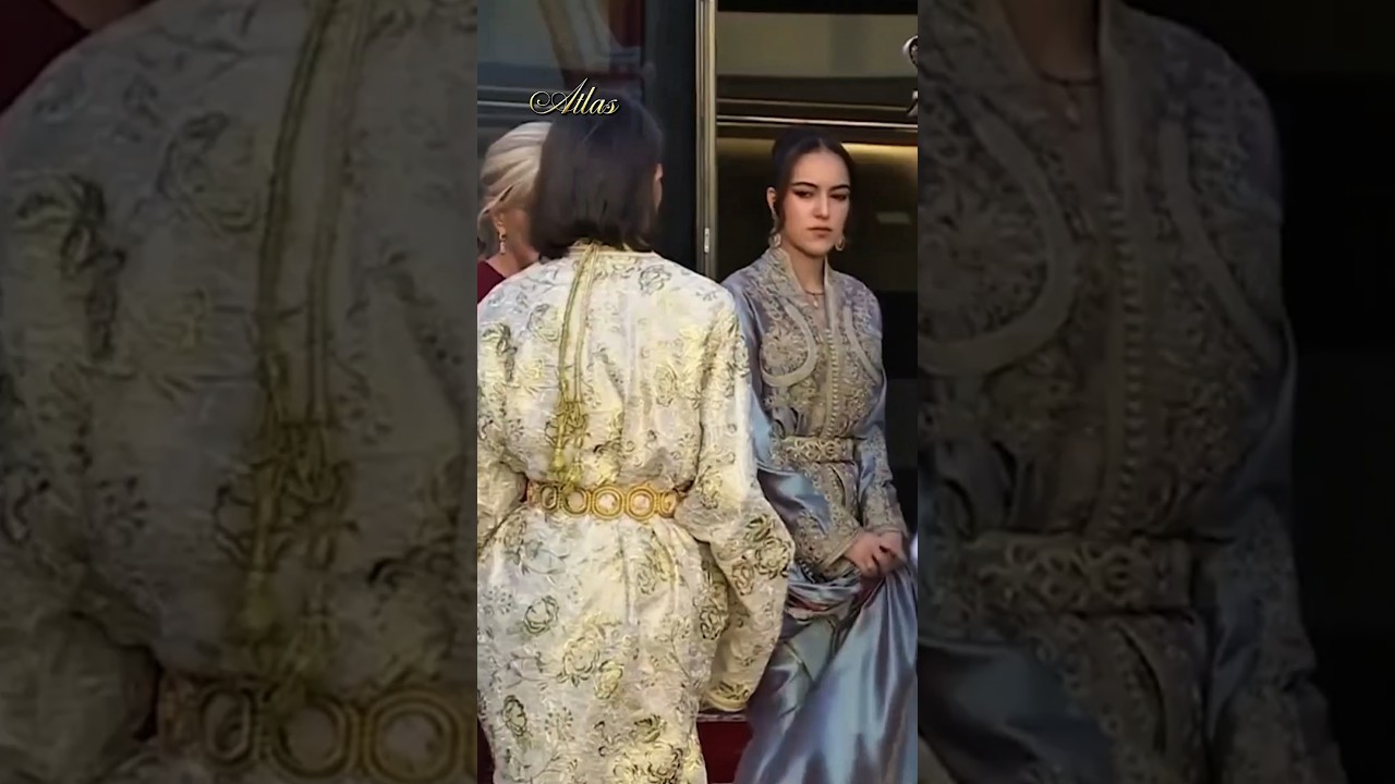 Les princesses Lalla Khadija, Lalla Meryem et Lalla Hasnaa...