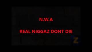 N.W.A - Real Niggaz Don&#39;t Die Subtitulada español (HD Audio)