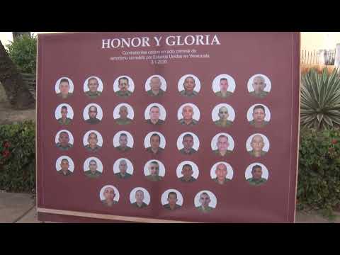 Güira de Melena honra a los cubanos caídos en Venezuela
