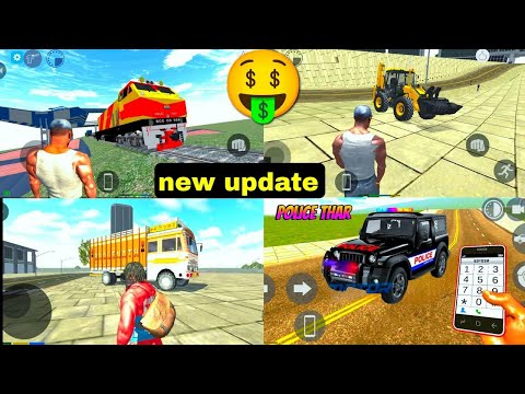 FINALLY NEW UPDATE IN INDIAN BIKE DRIVING 3D🤩 JCB HUMMER AND POLICE STATION CHEAT CODE😱||UPDATE 2024