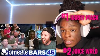FIRST TIME HEARING HARRY MACK | Harry Mack “Omegle Bars 45” REACTION!!
