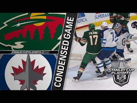 Winnipeg Jets vs Minnesota Wild R1, Gm3 apr 15, 2018 HIGHLIGHTS HD