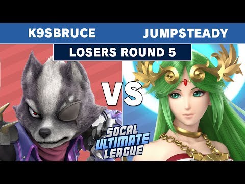 SCUL Season 1 Finale - PA | K9sbruce (Wolf) Vs. Jumpsteady (Palutena) Losers Round 5