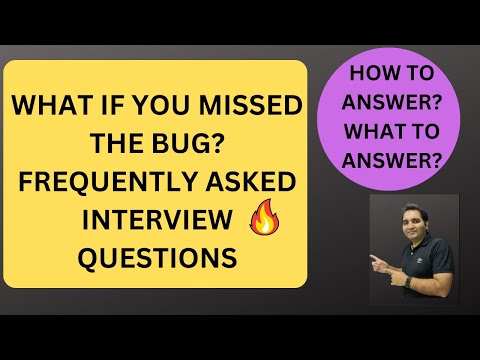 How do I handle the situation if QA missed a bug? | RD Automation Learning