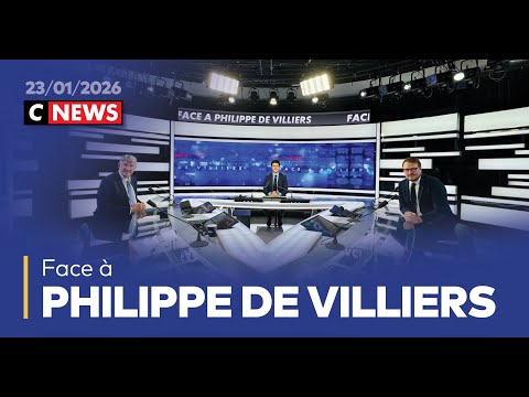 Face à Philippe de Villiers / 23 janvier 2026 (CNews)