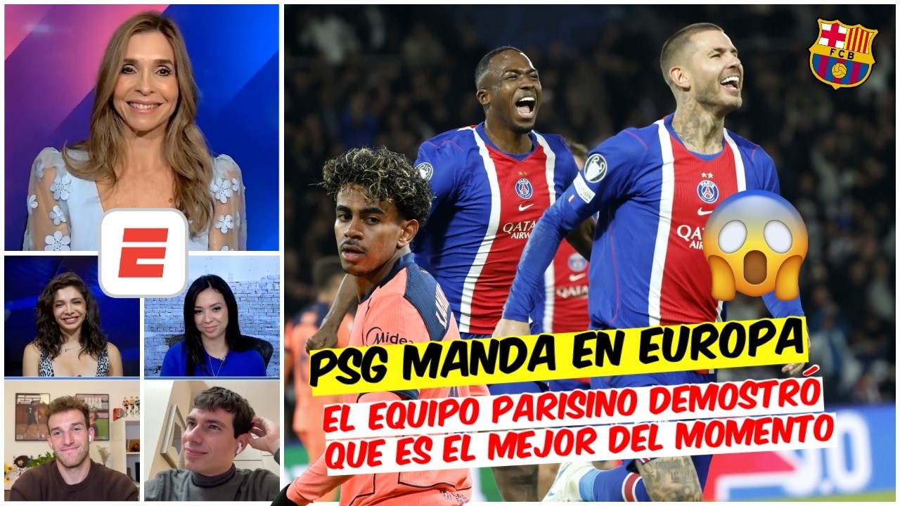 Al Barcelona LE FALTA nivel EUROPEO. PSG DEMOSTRÓ que QUIERE VOLVER a ganar la OREJONA | Exclusivos