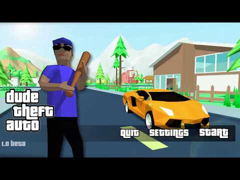 Видео Dude Theft Wars #1