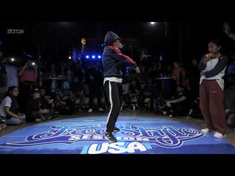 Meelisa vs Logistx [semifinal bgirl] // FREESTYLE SESSION USA 1v1 - 2021 // stance