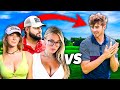 We Challenged GM Golf To A Match Ft Corinna Kopf Grace Charis
