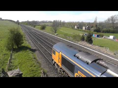 66705, Golden Jubilee, on 6B80 , 14:30, Immingham LL7 GBRF  - West Burton Power Station