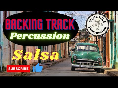 Salsa Backing track / 100BPM - Latin percussion - LP