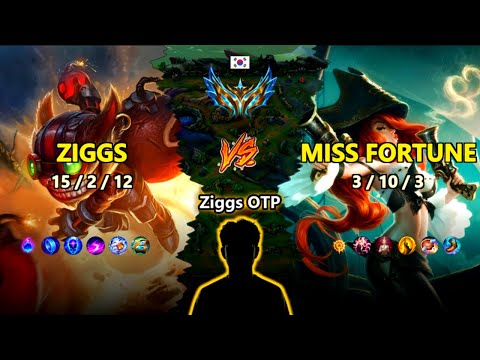 Best Ziggs OTP | Ziggs ADC vs MissFortune | Patch 26.2 | 2026-01-23 | LoL Replay