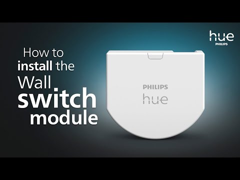 How to install the Philips Hue wall switch module