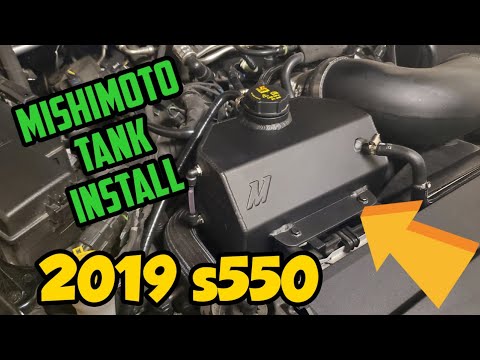 INSTALLING A Brand New MISHIMOTO COOLANT TANK On My MUSTANG GT! *2015-2022 S550*