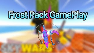 Pack Frost (Gameplay)  Roblox Skywars