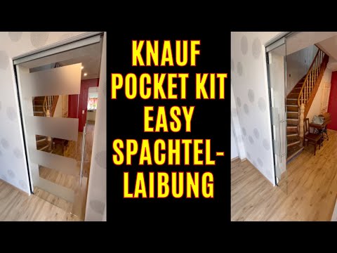 Knauf Pocket Kit Easy Part 2 - Sliding door as a facing panel Installation of the filler reveal G...