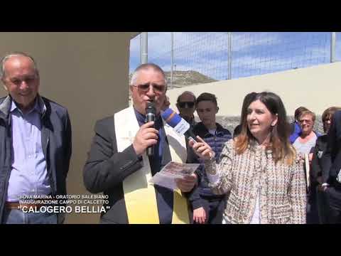 BOVA M. - ORATORIO SALESIANO - INAUGURAZIONE CAMPO CALCETTO CALOGERO BELLIA