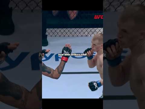 How Elite Strikers Trick You Into Eating a Head Kick                               #ianmachadogarry