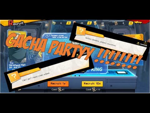 GACHA Party!!! KINGS BLESSING NOT A MYTH -133 ticket searching for KING |One Punch Man The Strongest