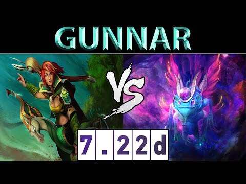 Gunnar [Windranger] vs [Puck] ► SEA Ranked ► Dota 2 7.22d