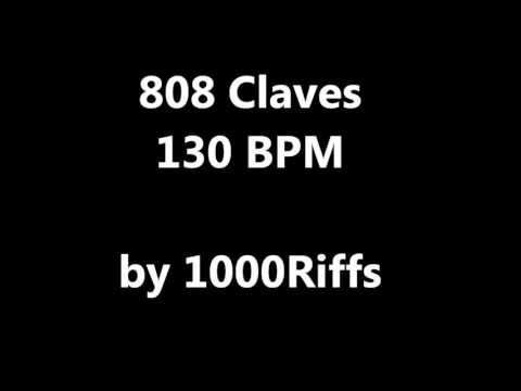 808 Claves Metronome : 130 BPM - Beats Per Minute