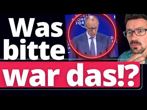 WEF: Merz in Davos entlarvt! Dieser Moment sagt ALLES!