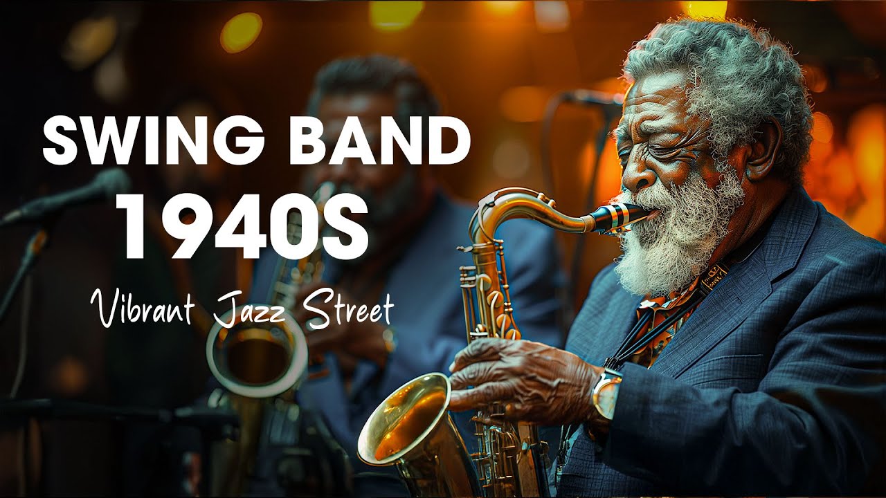 Vibrant Swing Melodies Of The Past 🎷 1940s Swing Jazz for Stress Relief 🎶 [Jazz, Swing Jazz]