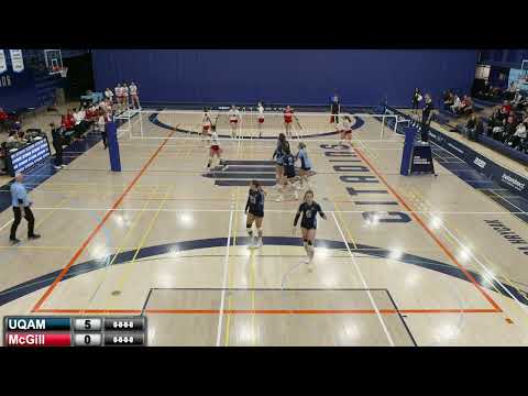 Volleyball féminin : les Citadins de l'UQAM reçoivent les Martlets de l'Université McGill