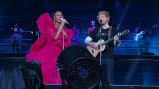 Beyoncé and Ed Sheeran - XO / Perfect  Global Citizens Festival Johannesburg, SA 12/2/2018