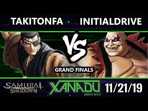 F@X 329 SamSho - TakiTonfa [L] (Jubei) Vs. Initialdrive (Earthquake) Samurai Shodown Grand Finals